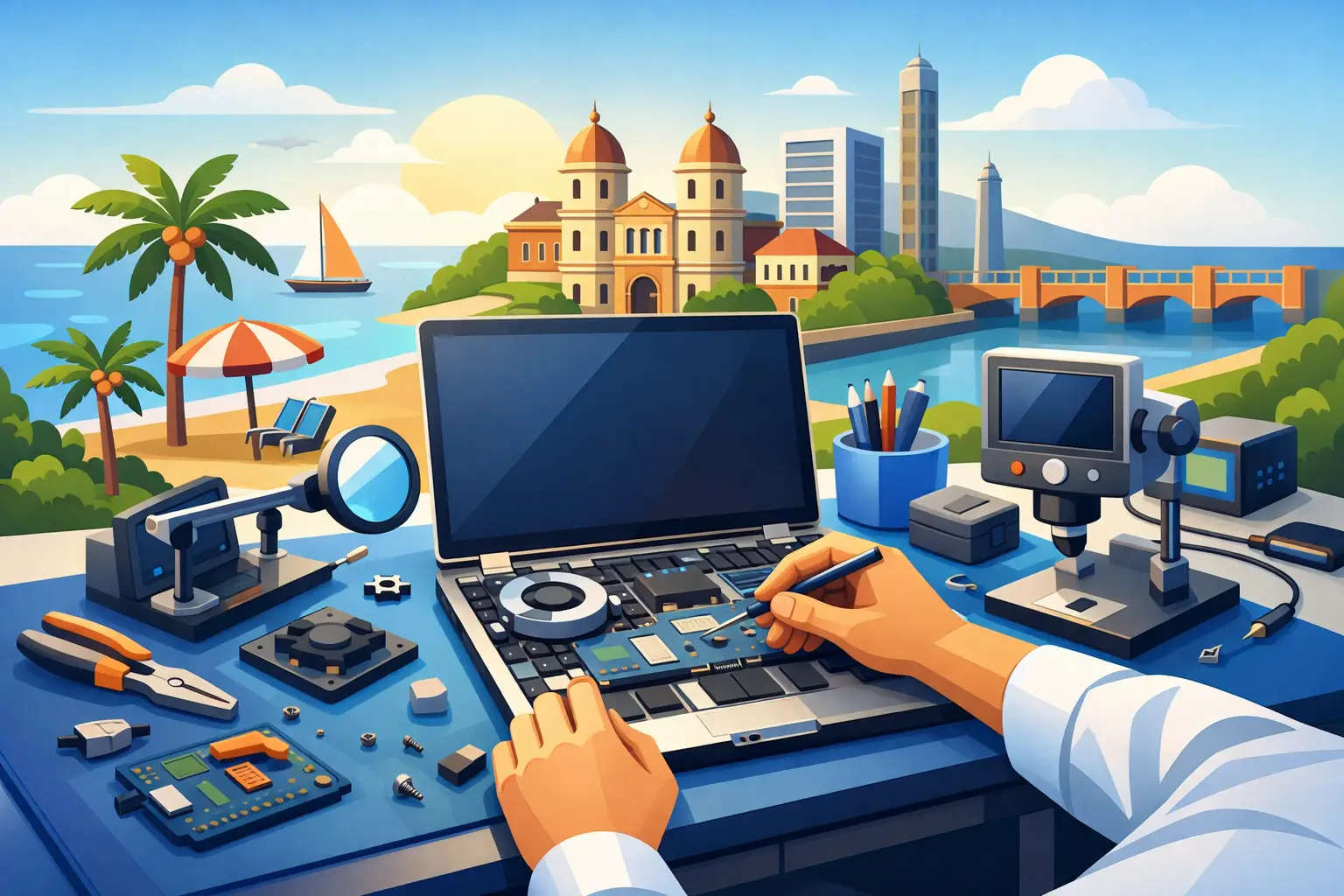 Assistência técnica de notebook Recife