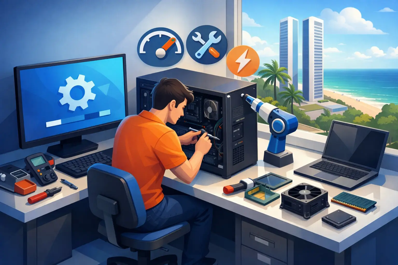 Conserto de computador Recife com agilidade