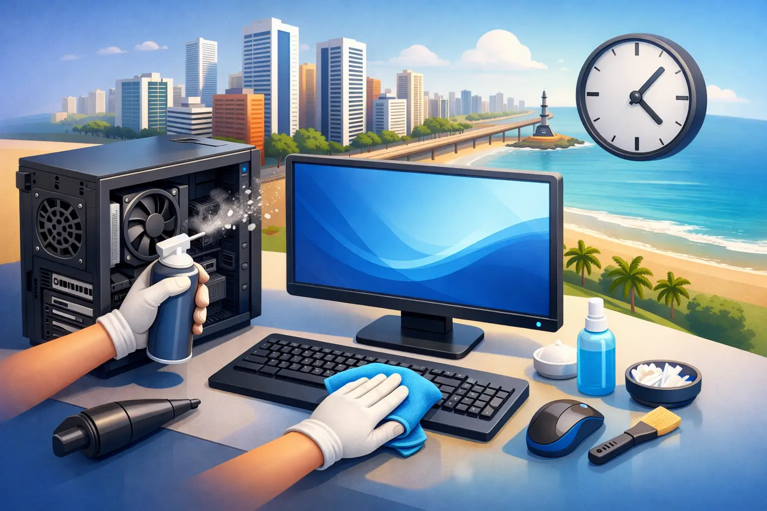 Limpeza de computador Recife: quando fazer